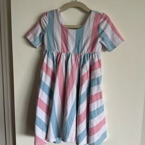 Remy Girl Striped Twirl Dress